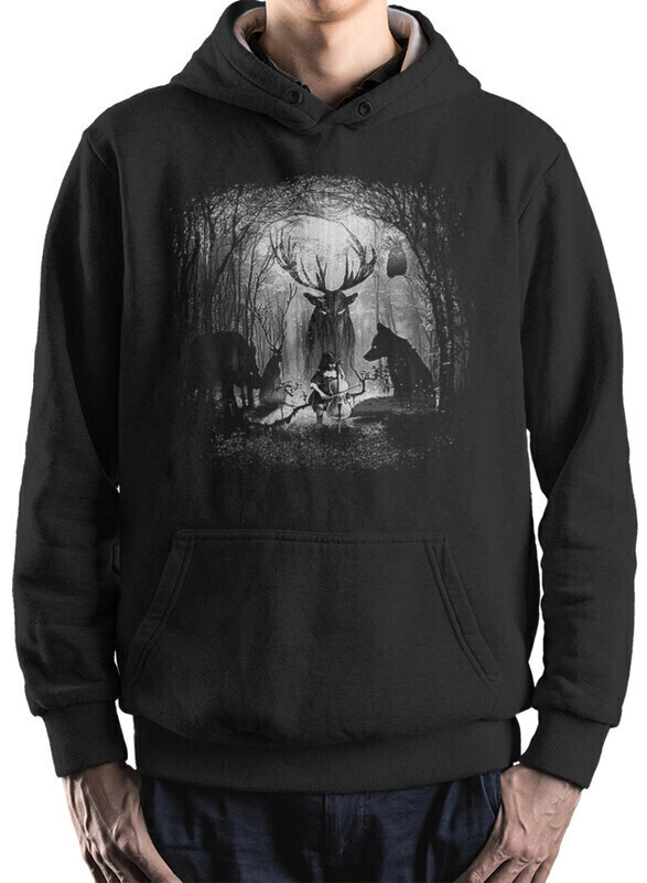

Худи мужское Dream Shirts Концерт в лесу черное 54 RU, Концерт в лесу