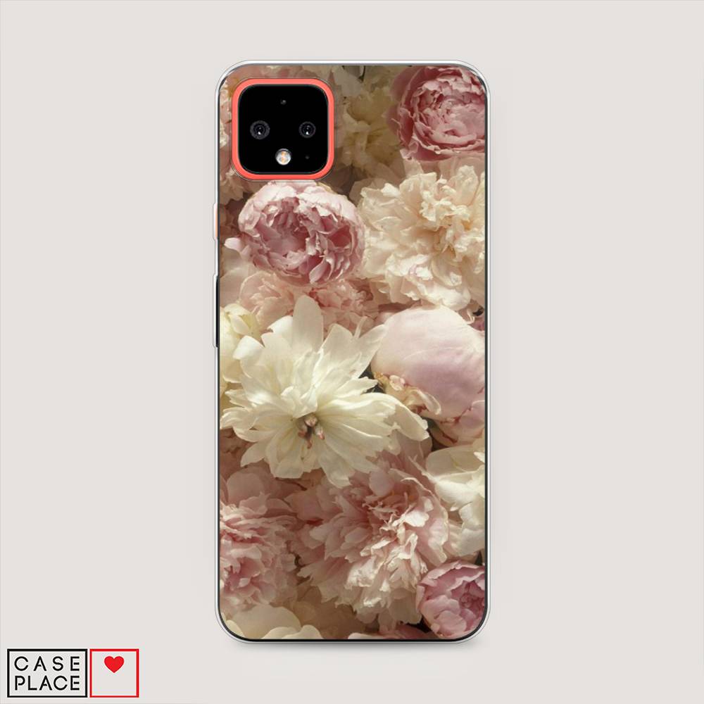 

Чехол Awog на Google Pixel 4 XL "Пионы светлые", Разноцветный, 270550-8