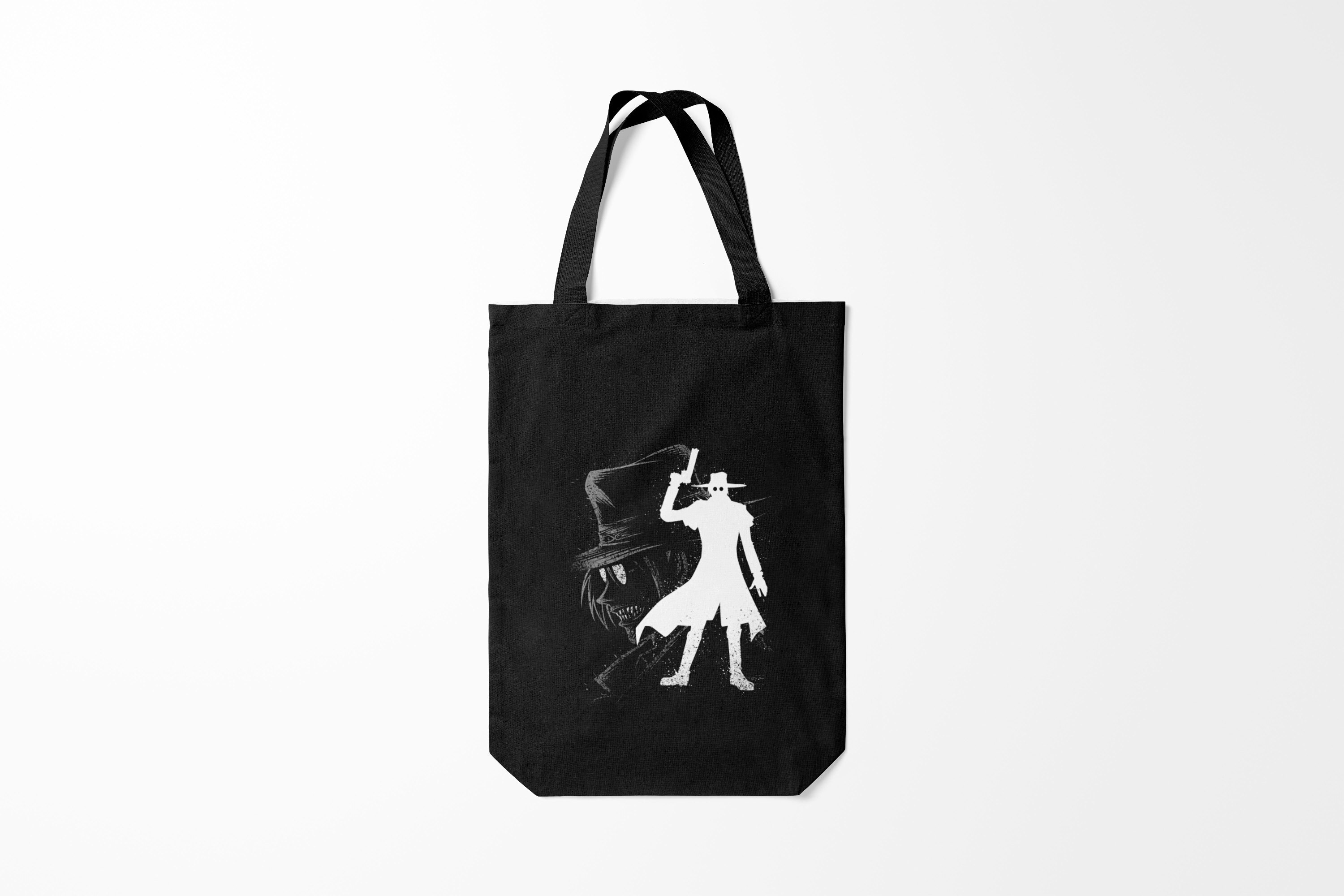

Сумка шoппер унисекс Burnettie Силуэт Hellsing,, Силуэт Hellsing