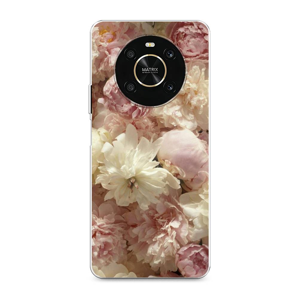 

Чехол Awog на Honor X9 4G/Magic4 Lite 4G "Пионы светлые", Разноцветный, 6108150-8