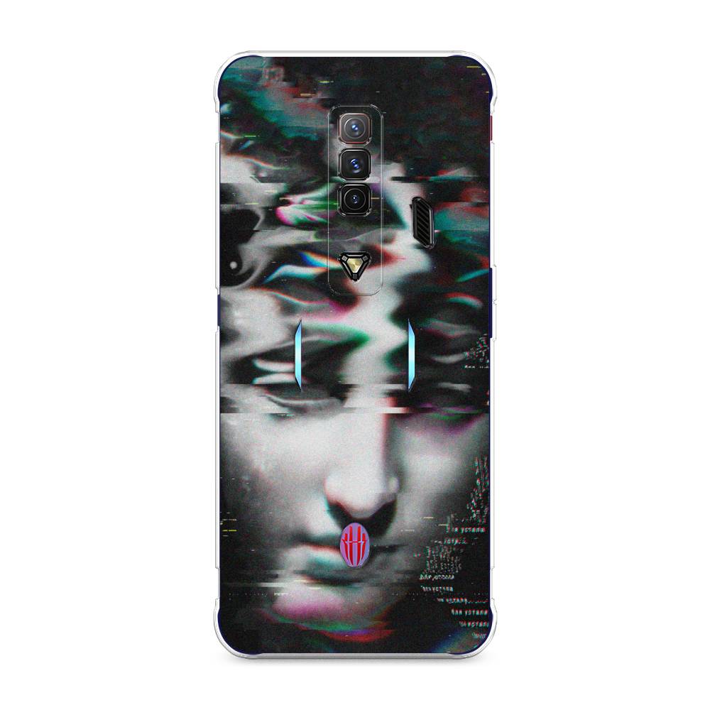 

Чехол Awog на ZTE Nubia Red Magic 7 / ЗТЕ Нубиа Ред Мэджик 7 "Glitch Art", Разноцветный, 135950-9