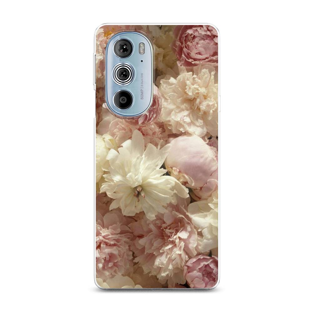 

Чехол Awog на Motorola Edge 30 Pro "Пионы светлые", Разноцветный, 243350-8