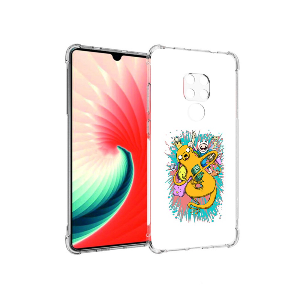 

Чехол MyPads Tocco для Huawei Mate 20 время приключений рисунок, Прозрачный, Tocco