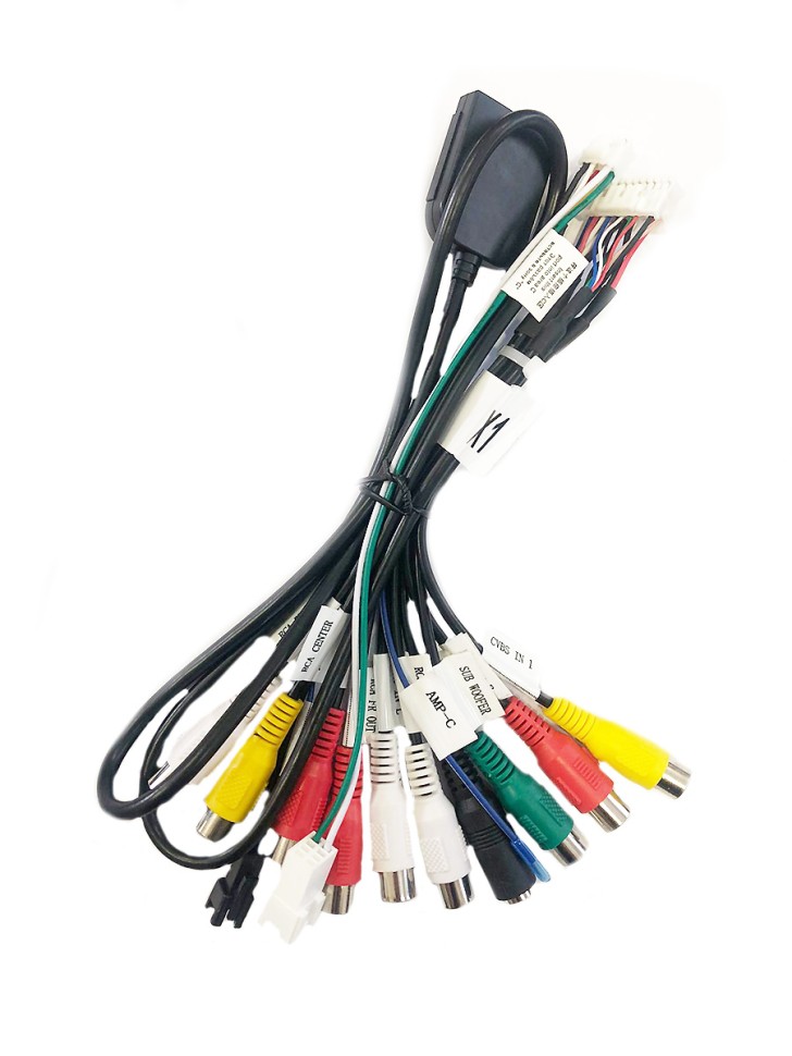 Автомобильный линейный адаптер TEYES RCA для X1 / CC3L
