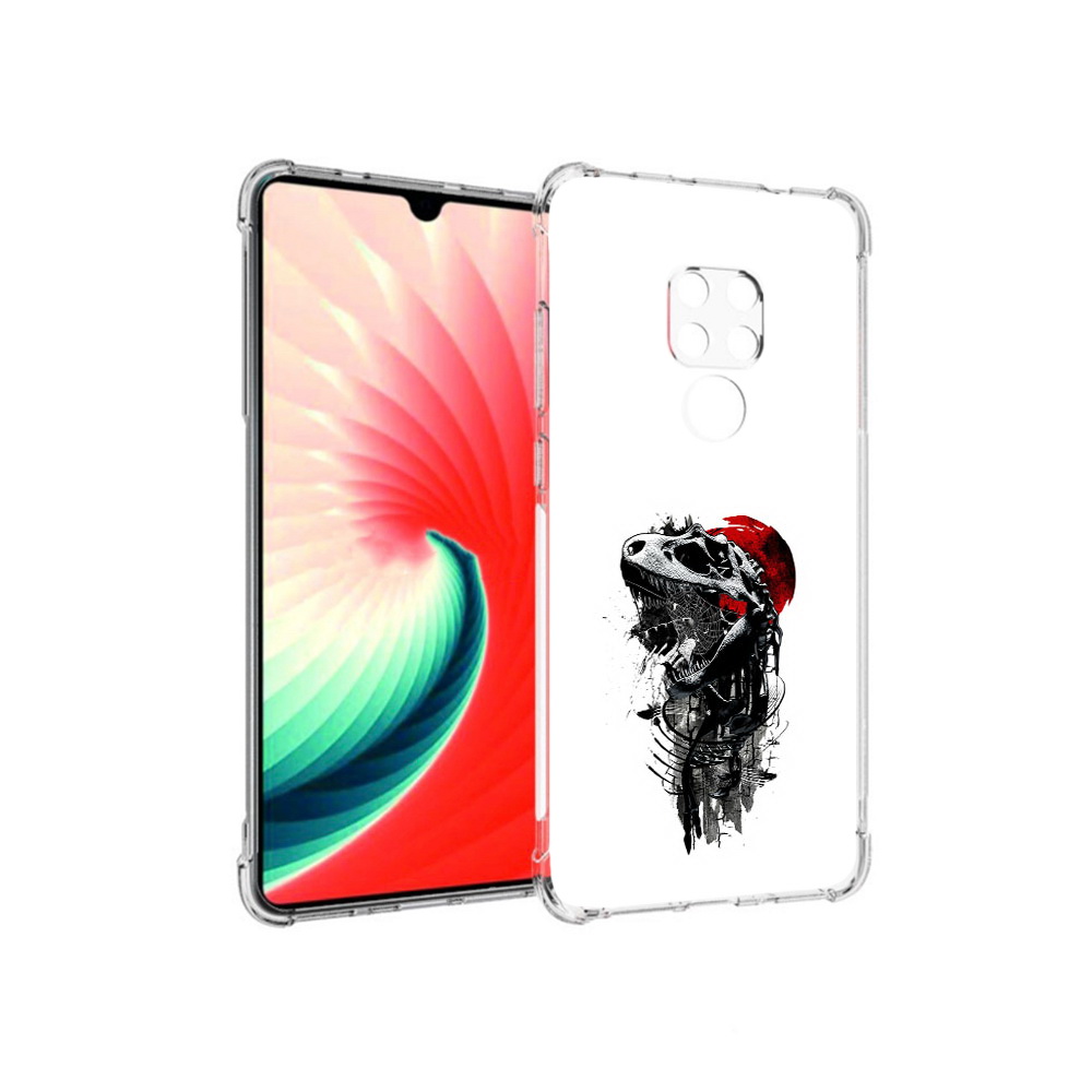 

Чехол MyPads Tocco для Huawei Mate 20 вымерший динозавр, Прозрачный, Tocco