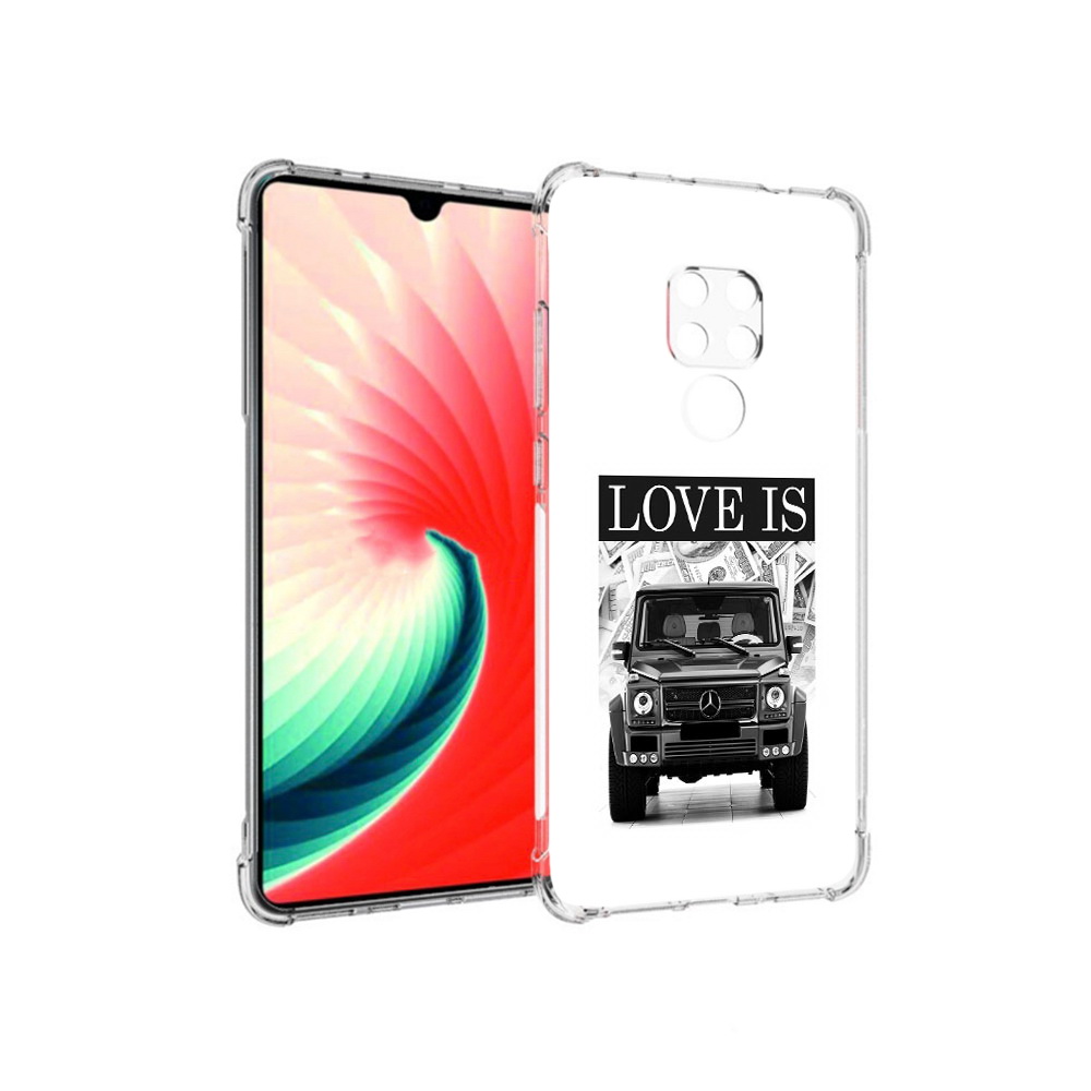 

Чехол MyPads Tocco для Huawei Mate 20 гелик, Прозрачный, Tocco