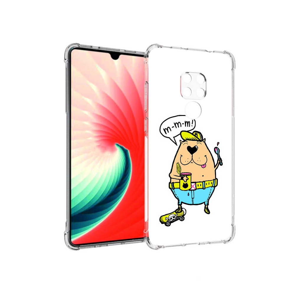 

Чехол MyPads Tocco для Huawei Mate 20 Бобр, Прозрачный, Tocco