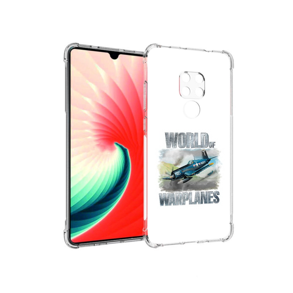 

Чехол MyPads Tocco для Huawei Mate 20 Боевой самолет, Прозрачный, Tocco
