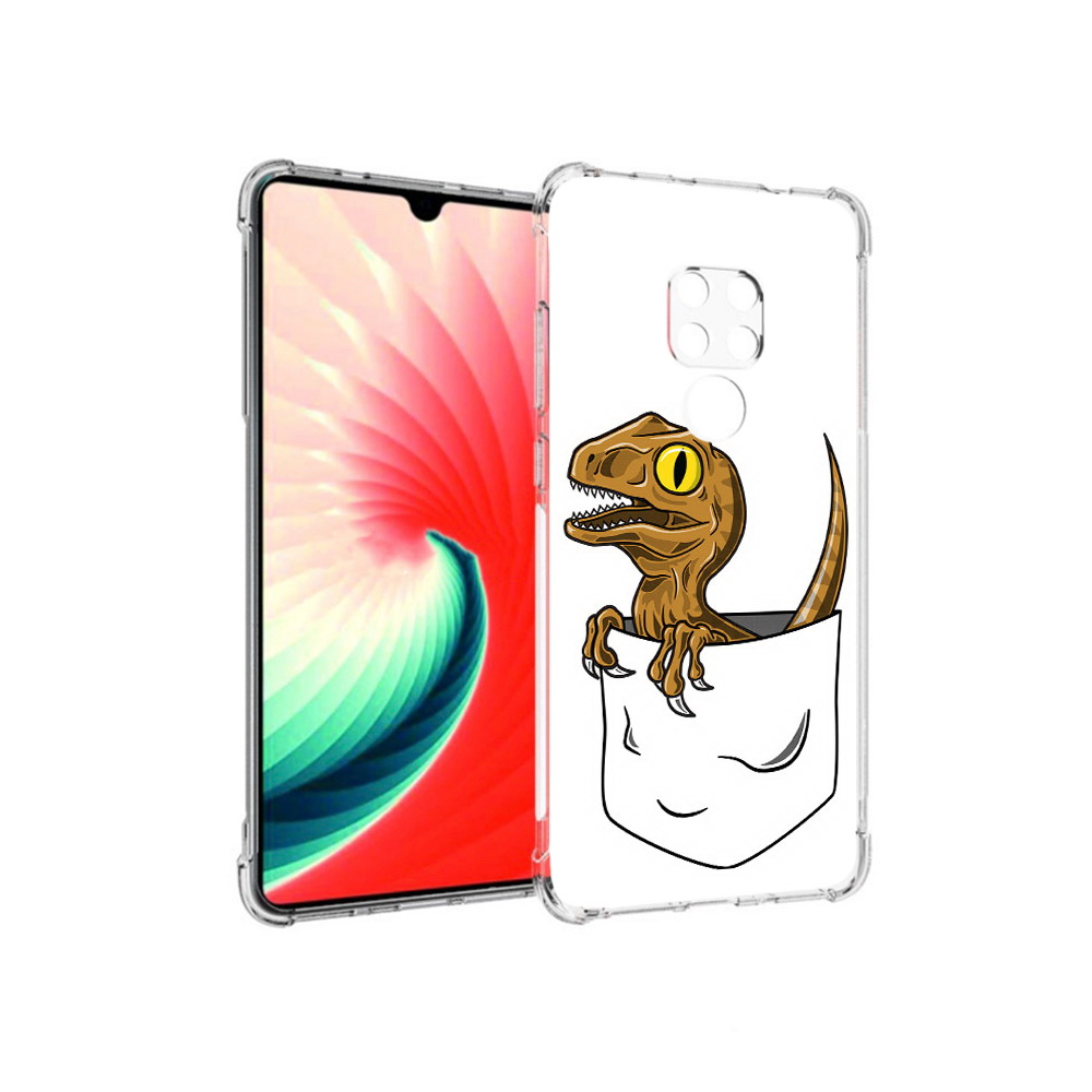 

Чехол MyPads Tocco для Huawei Mate 20 динозавр в кармане, Прозрачный, Tocco