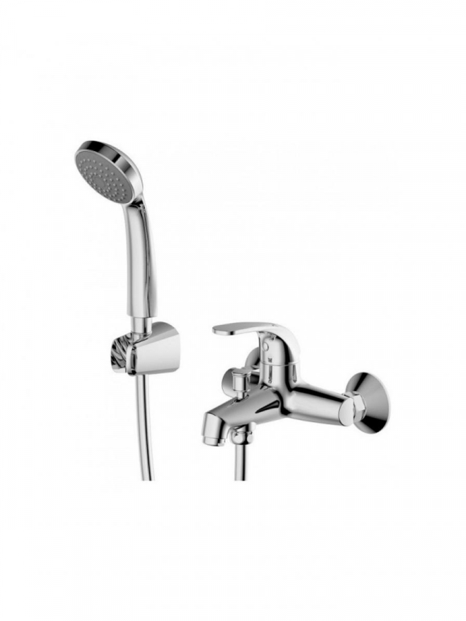 Смеситель Bravat Fit F6135188CP-B-RUS для ванны с душем смеситель bravat riffle f672106c b для ванны с душем с лейкой