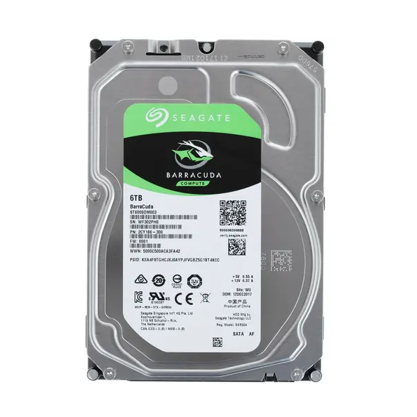 

Жесткий диск Seagate Barracuda 6 ТБ (ST6000DM003), Barracuda