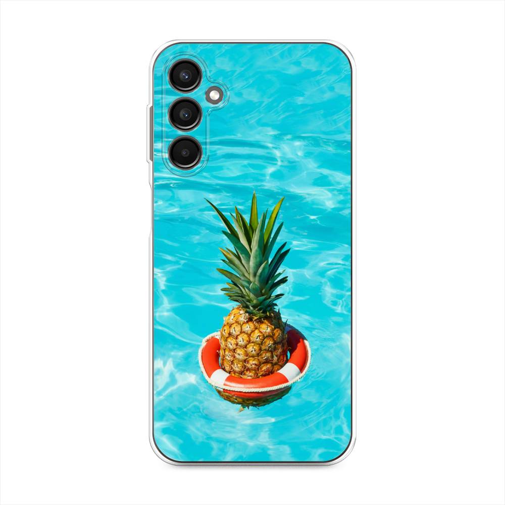 

Чехол Awog на Samsung Galaxy A24 "Ананас в бассейне", Бирюзовый, 2108050-10