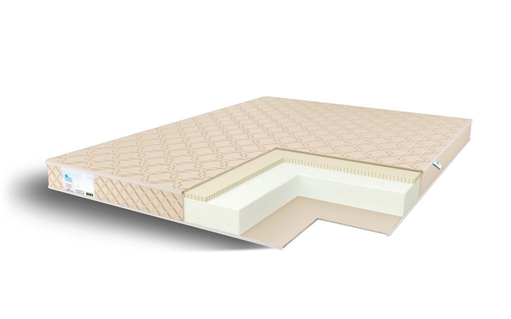 фото Матрас беспружинный comfort line latex 2 roll classic slim 115х180, в рулоне