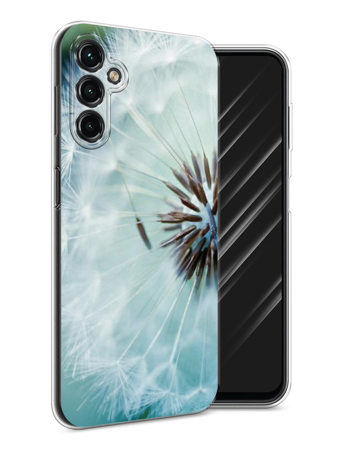 

Чехол Awog на Samsung Galaxy A24 "Пух одуванчика", Серебристый;серый, 2108050-4