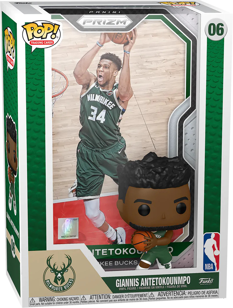 

Фигурка Funko POP! Trading CardMilwaukee Bucks Giannis Antetokounmpo 60523