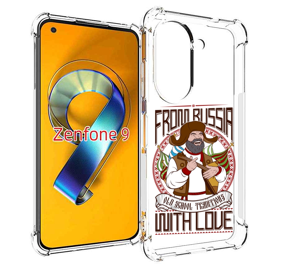 

Чехол MyPads русский мужчина для Asus Zenfone 9 (AI2202), Прозрачный, Tocco