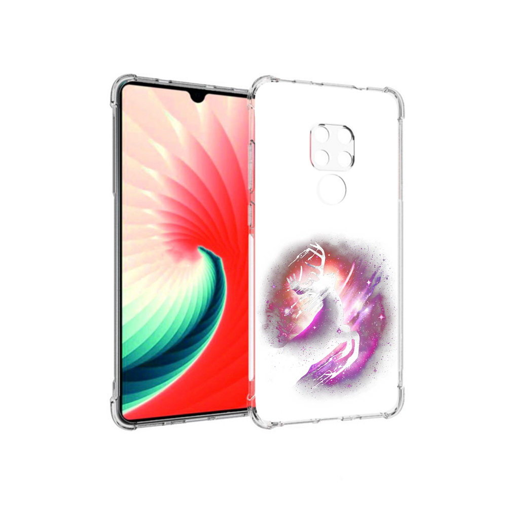 

Чехол MyPads Tocco для Huawei Mate 20 звездный олень, Прозрачный, Tocco