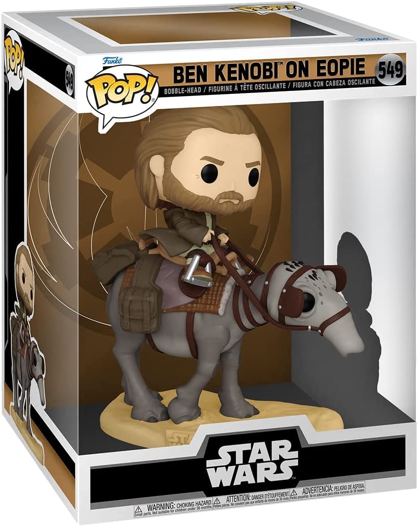 Фигурка Funko POP! Deluxe Bobble Star Wars Obi-Wan Kenobi Ben Kenobi On Eopie 64554