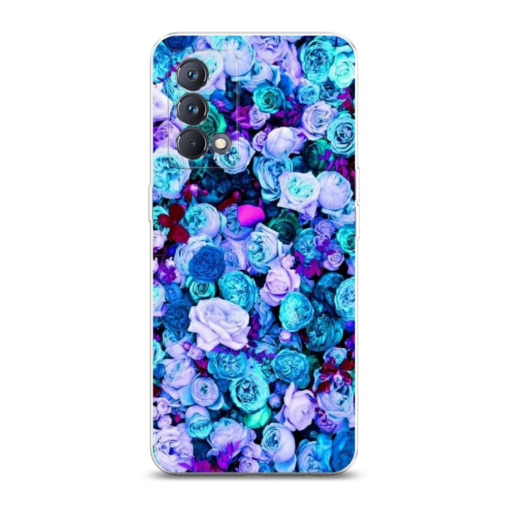 

Чехол на Realme GT Master Edition "Цветочный ковер", Фиолетовый, 2510450-2