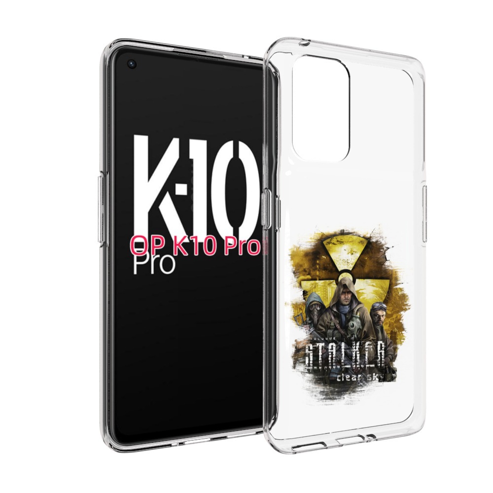 

Чехол MyPads Сталкер мужской для OPPO K10 Pro, Прозрачный, Tocco