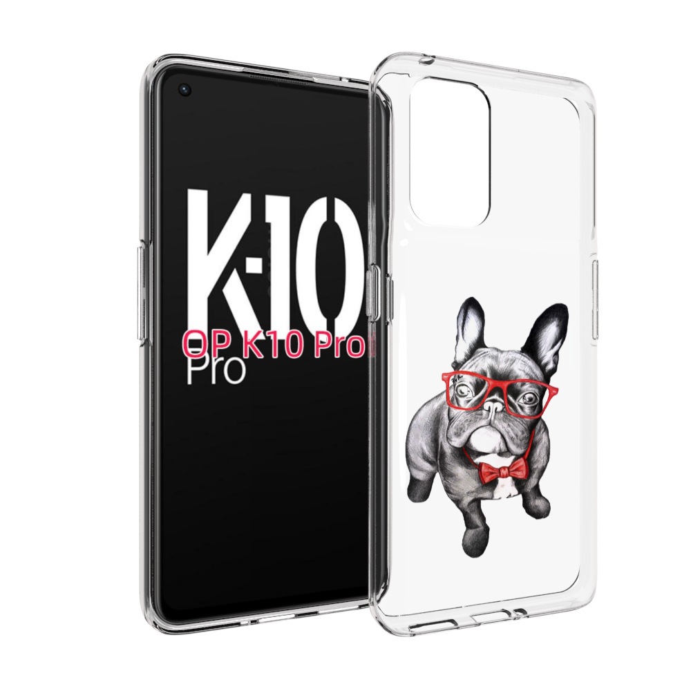 

Чехол MyPads Стильняга для OPPO K10 Pro, Прозрачный, Tocco