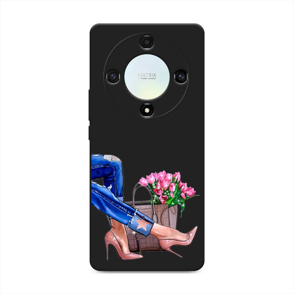 

Чехол Awog на Honor X9A "Каблучки", Синий, 6120852-1