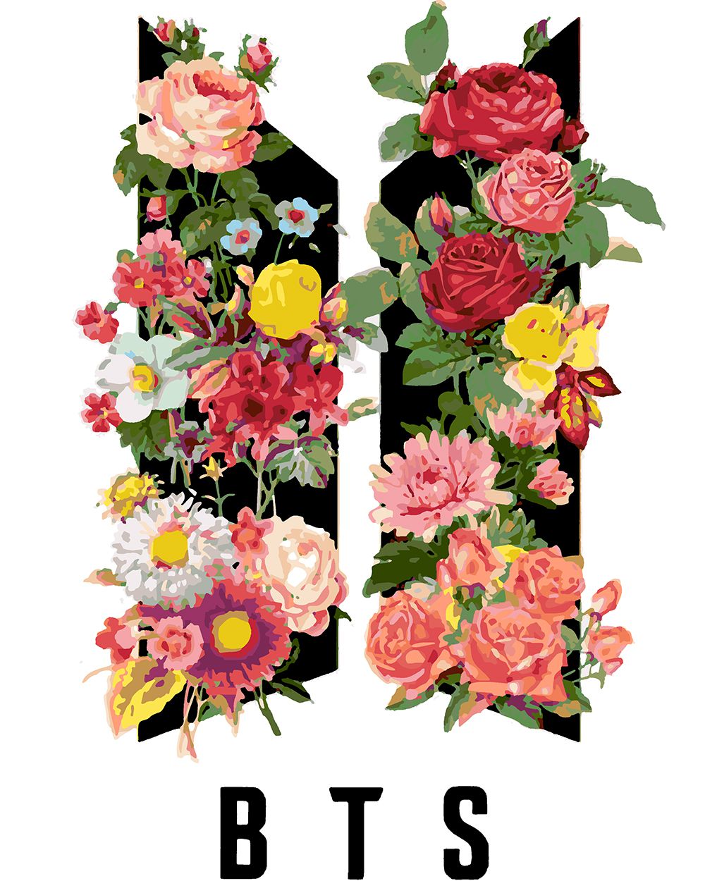 

Картина по номерам Красиво Красим BTS Logo, 50 х 70 см, BTS Logo