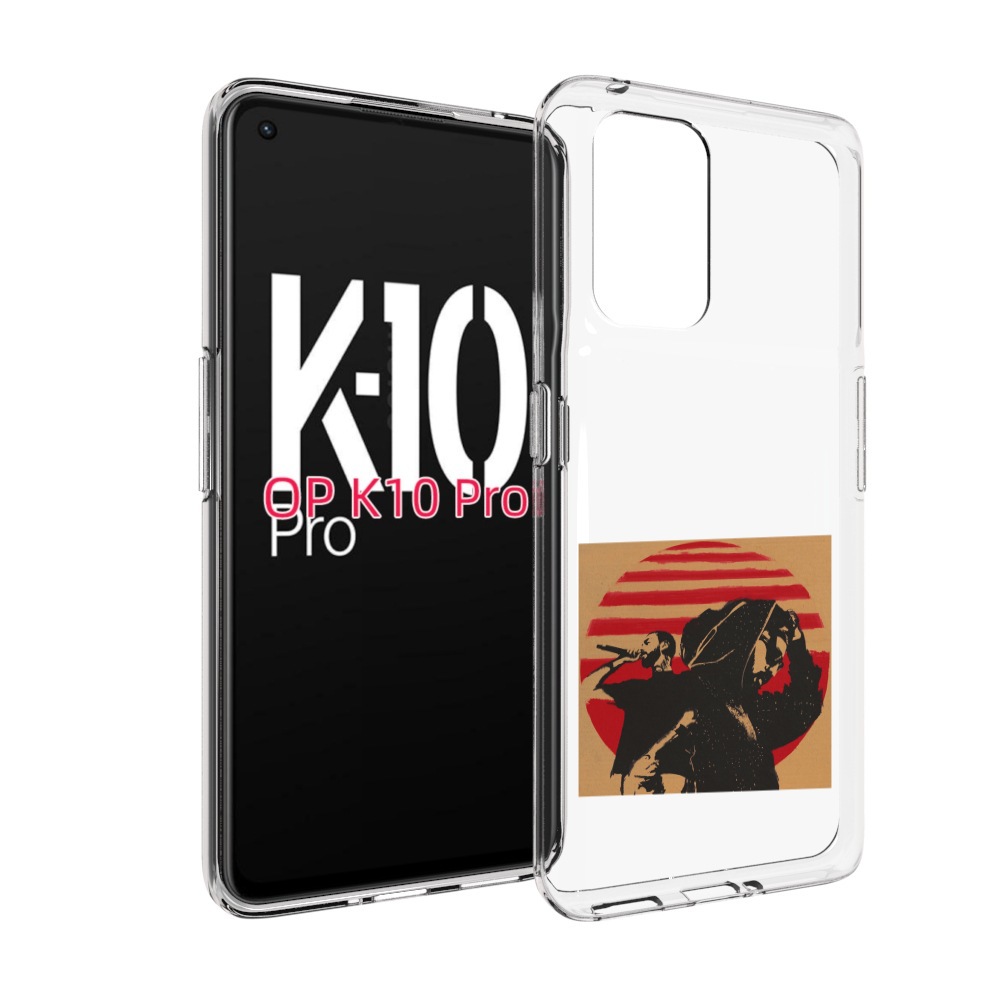 

Чехол MyPads Утопия Мияги и Энди панда для OPPO K10 Pro, Прозрачный, Tocco