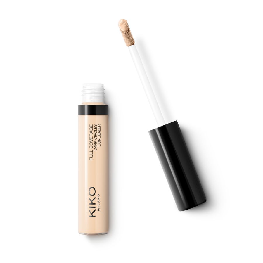 Консилер Kiko Milano Full coverage dark circles concealer 01 Светлый Песок 8 мл тональное средство и консилер kiko milano full coverage холодный розовый 20 25 г