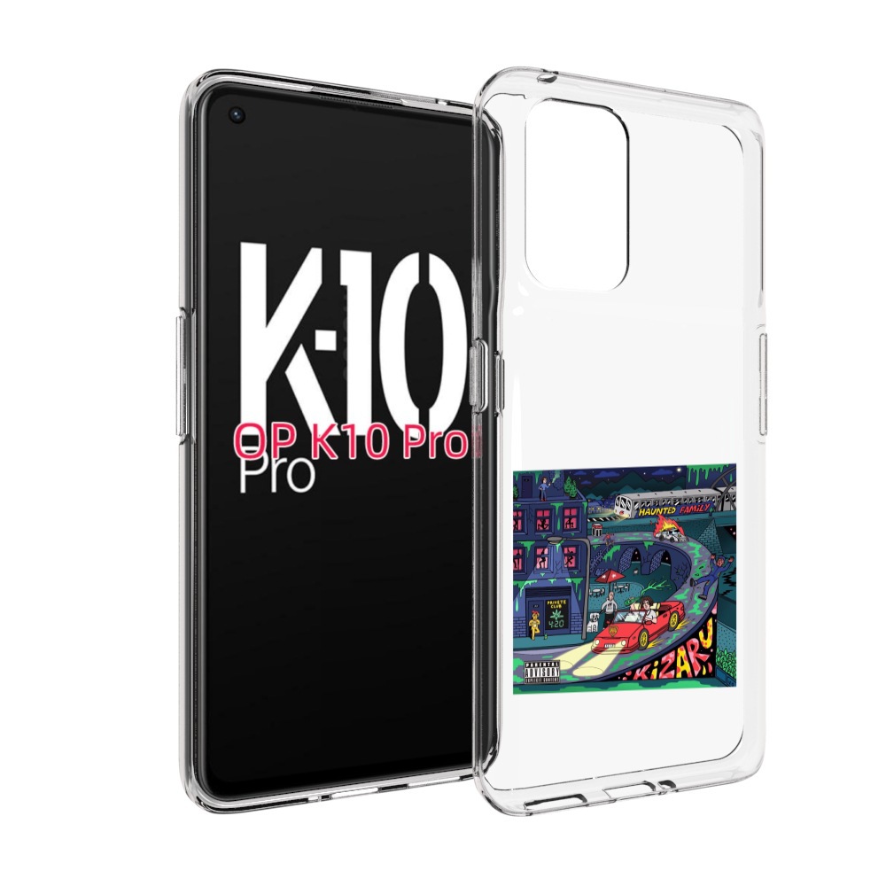 

Чехол MyPads Яд (альбом Kizaru) для OPPO K10 Pro, Прозрачный, Tocco