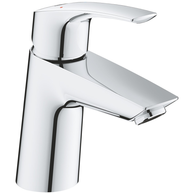 фото Смеситель для раковины с донным клапаном grohe eurosmart 23968 003 (23968003) хром