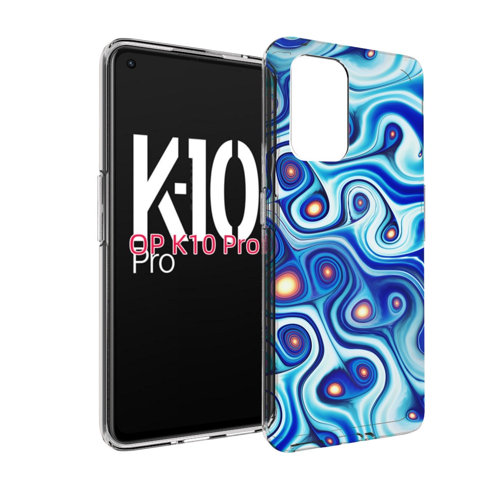 

Чехол MyPads абстрактная-текстура для OPPO K10 Pro, Прозрачный, Tocco