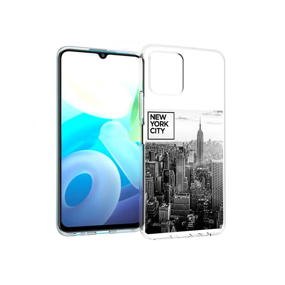 

Чехол MyPads Tocco для Vivo Y15s черно белый ньюерк (PT224456.390.686), Прозрачный, Tocco