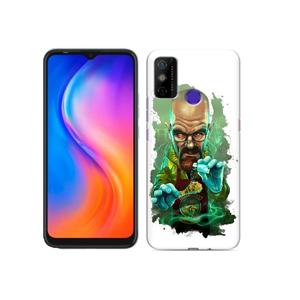 

Чехол MyPads Tocco для Tecno Spark 6 GO повар, Прозрачный, Tocco