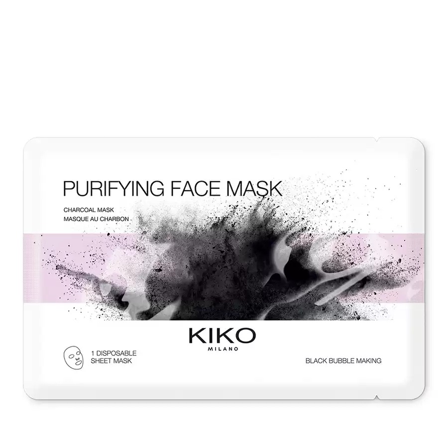 Очищающая маска для лица Kiko Milano Purifying face mask rusk маска для волос с активированным углем puremix activated charcoal purifying mask