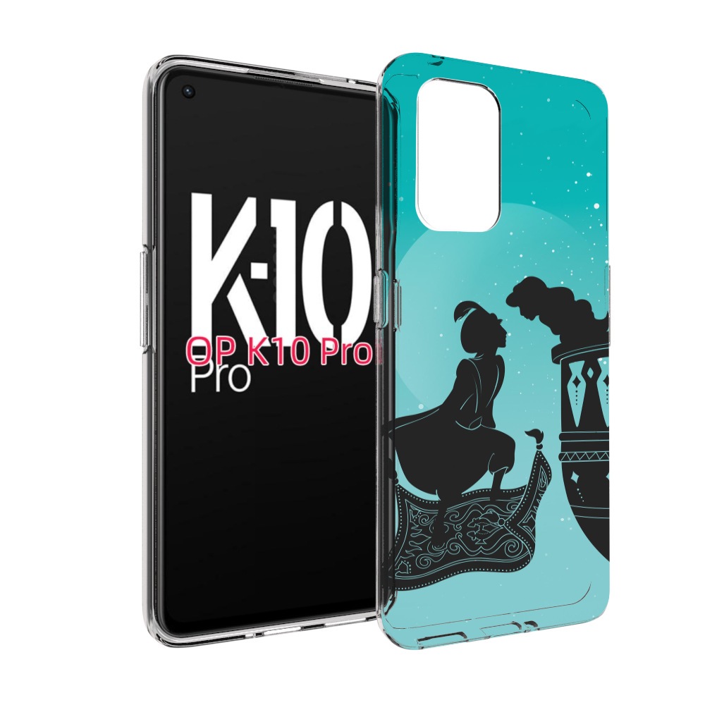 

Чехол MyPads алладин тень для OPPO K10 Pro, Прозрачный, Tocco