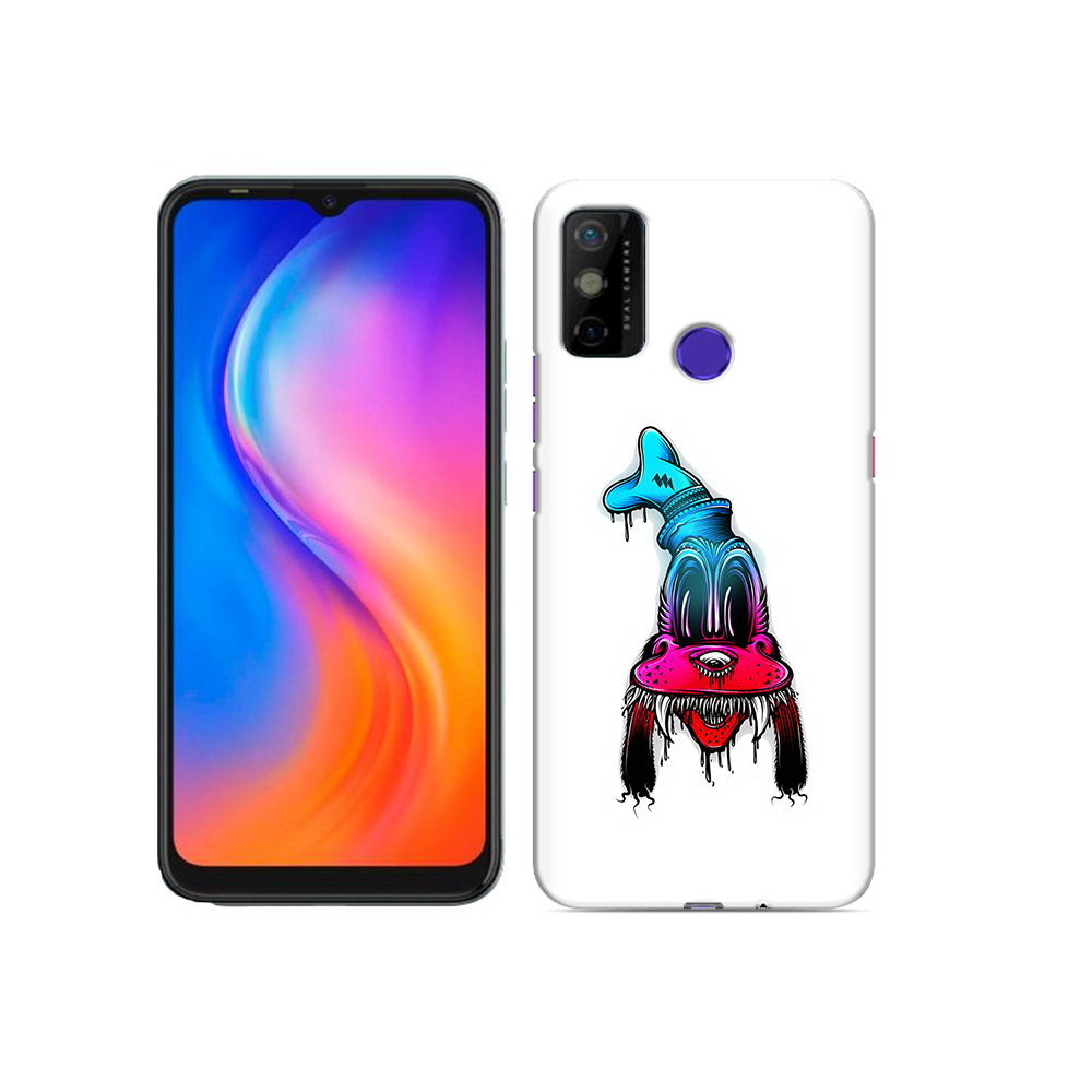 

Чехол MyPads Tocco для Tecno Spark 6 GO Гуффи, Прозрачный, Tocco