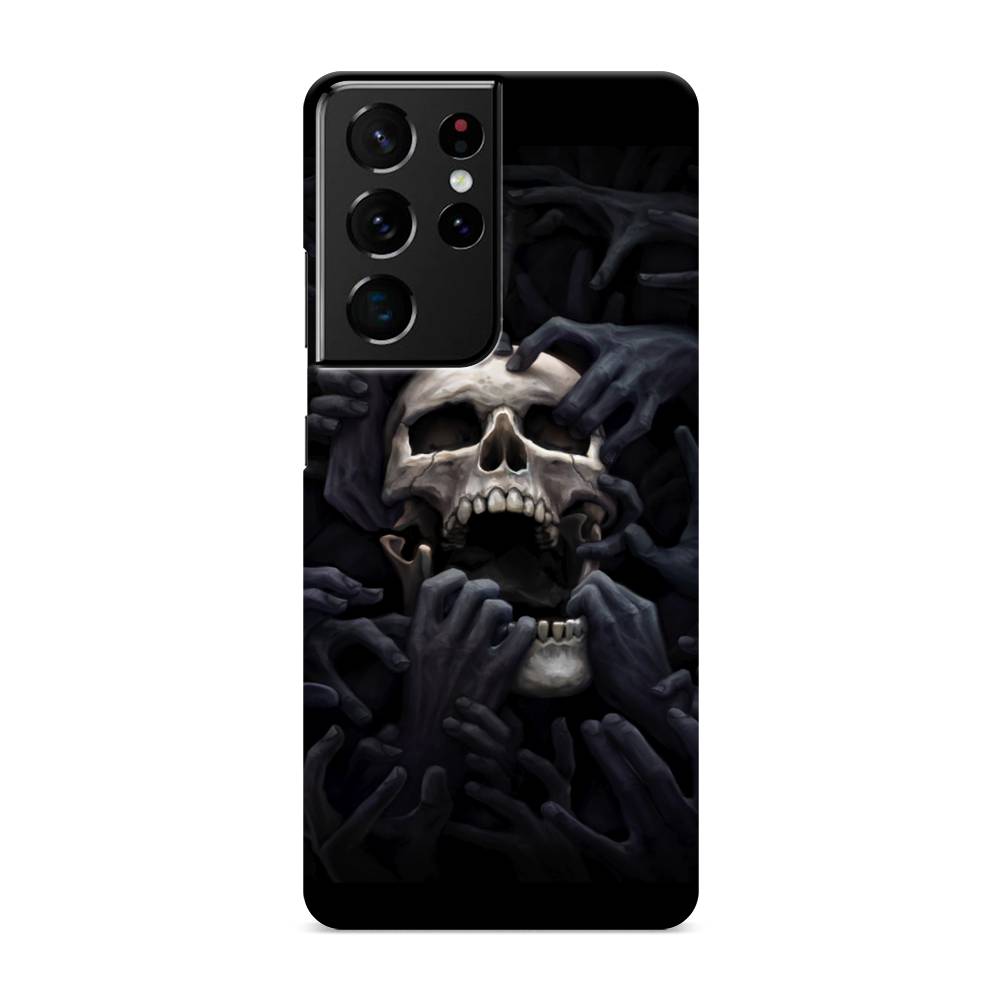 

Пластиковый чехол "Череп 29" на Samsung Galaxy S21 Ultra, 2102220-7