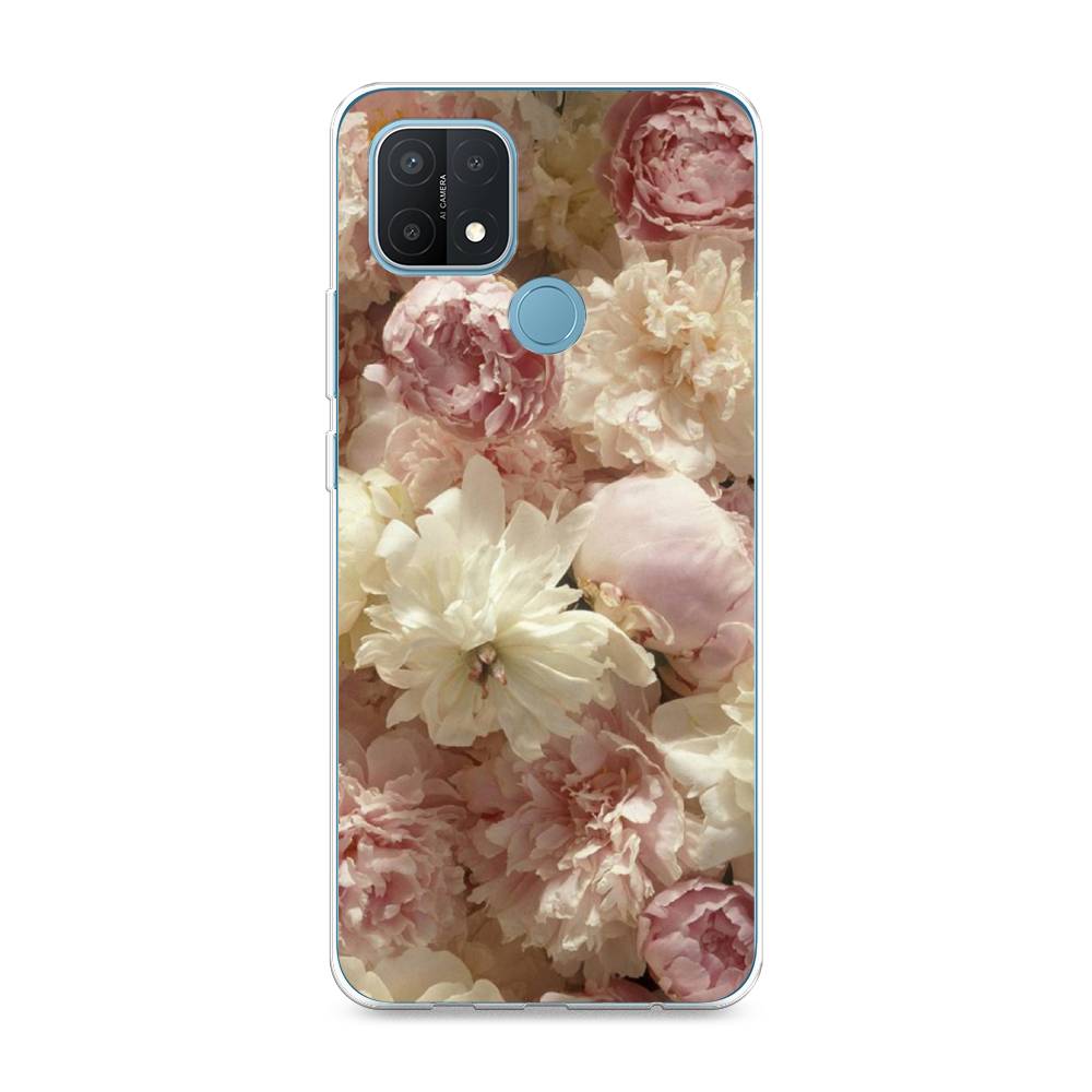 

Чехол Awog на Oppo A15/A15s "Пионы светлые", Разноцветный, 254750-8