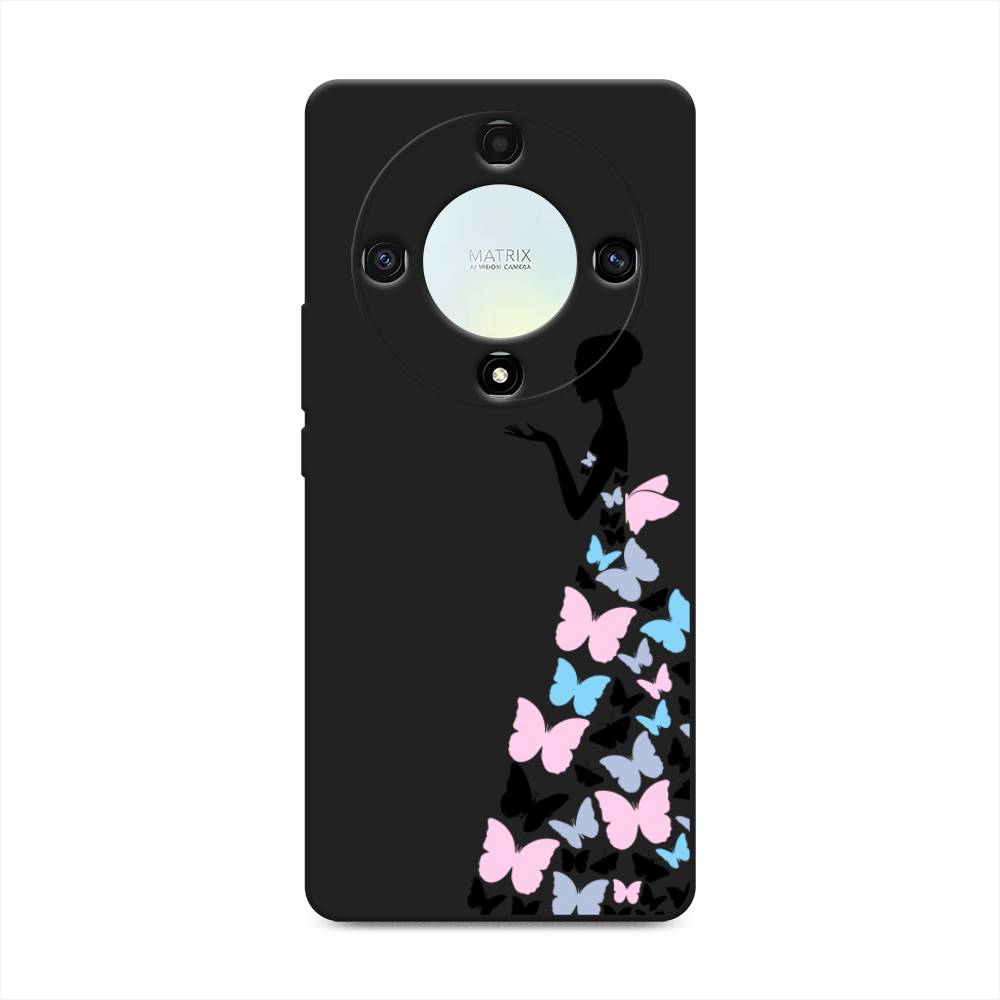 

Чехол Awog на Honor X9A "Платье из бабочек", Белый;розовый, 6120852-1