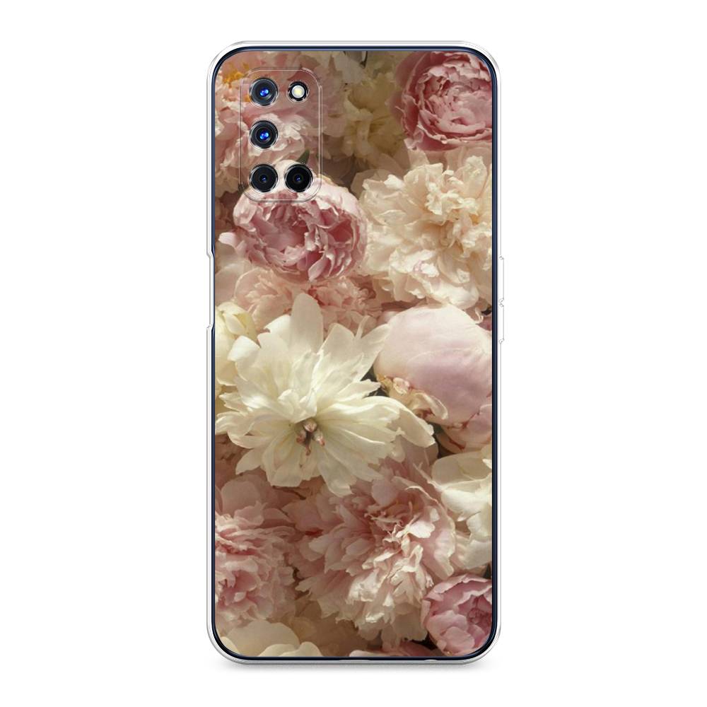

Чехол Awog на Oppo A52/A72 "Пионы светлые", Разноцветный, 253150-8
