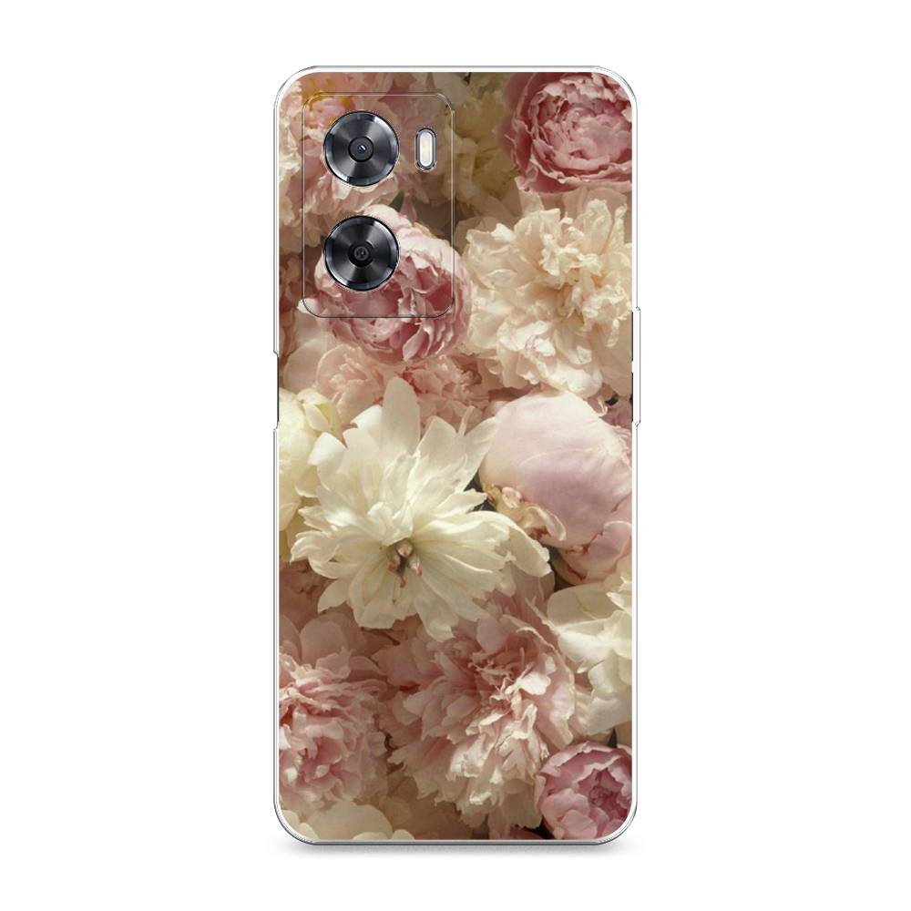 

Чехол Awog на Oppo A57 4G/A77 4G/A77s 4G/A57s "Пионы светлые", Разноцветный, 2510350-8