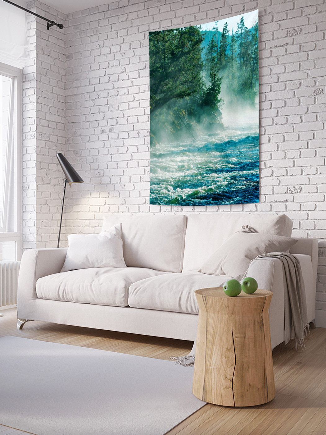 

Вертикальное фотопанно на стену JoyArty Паровой берег 100x150 см, Паровой берег