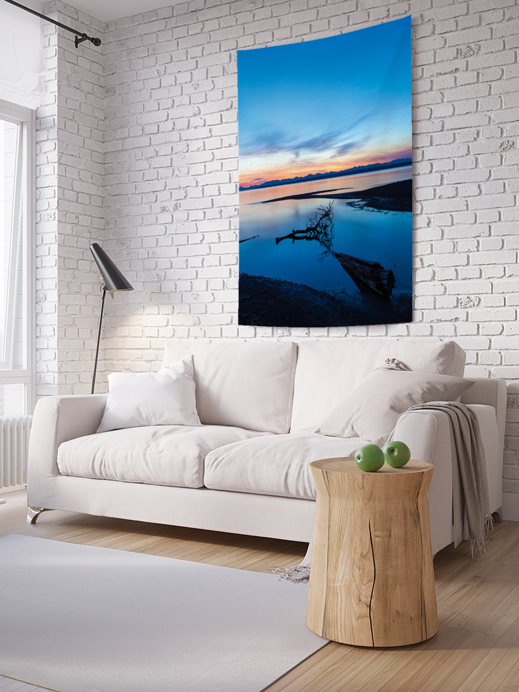 

Вертикальное фотопанно на стену JoyArty Не посещаемый пляж 100x150 см, Не посещаемый пляж