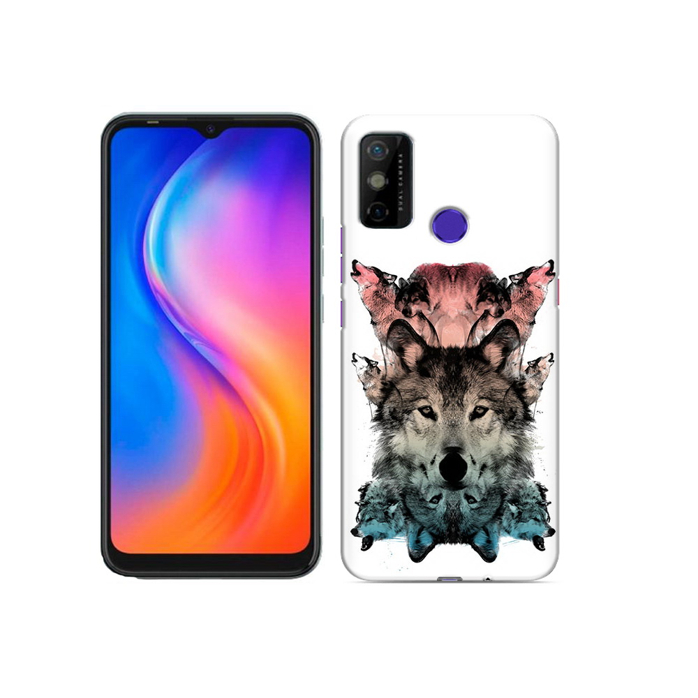 

Чехол MyPads Tocco для Tecno Spark 6 GO стая, Прозрачный, Tocco