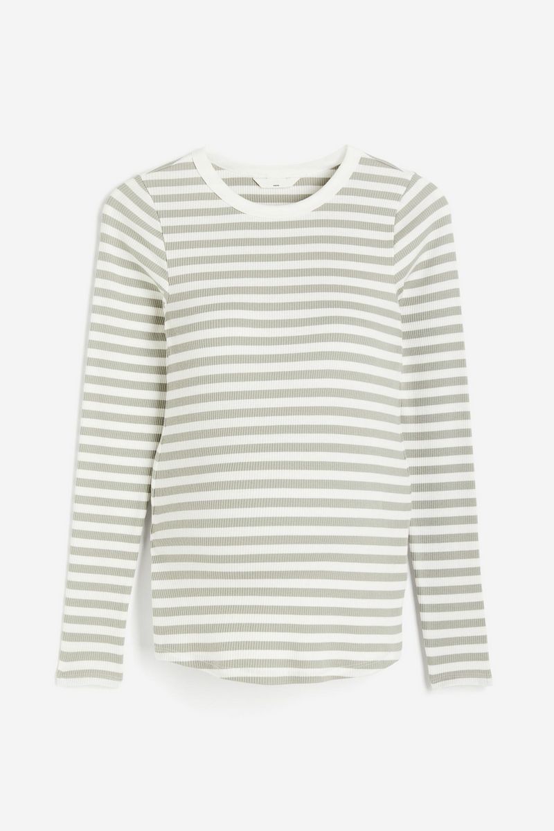 

Джемпер для беременных женский H&M 1194188 зеленый S, 1194188