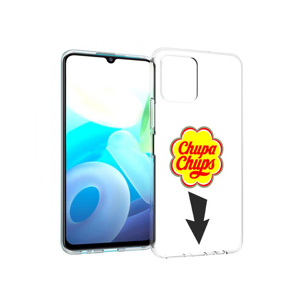 

Чехол MyPads Tocco для Vivo Y15s чупа чупс (PT224456.390.694), Прозрачный, Tocco