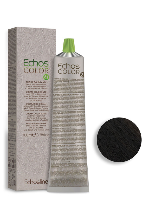 Крем-краска Echos line Echoscolor 5.0 Ice натуральный холодный светлый шатен 100 мл