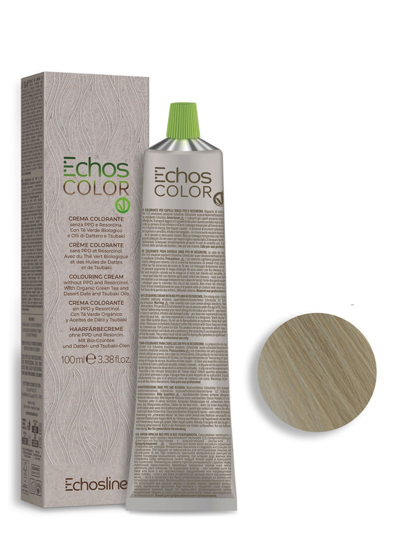 Крем-краска Echos line Echoscolor 9.0 натуральный холодный очень светлый блонд 100 мл