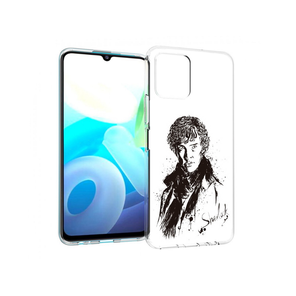 

Чехол MyPads Tocco для Vivo Y15s шерлок холмс портрет (PT224456.390.698), Прозрачный, Tocco